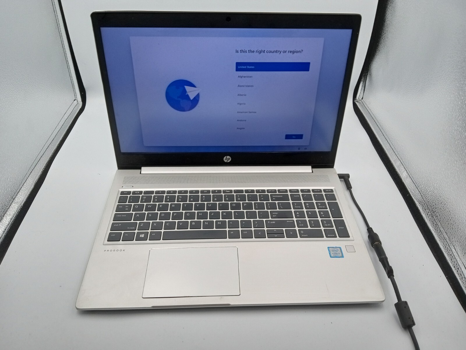 HP ProBook 450 G6 15.6" Laptop Intel i5-8365U 8GB RAM 128GB SSD W11 *READ* -RR