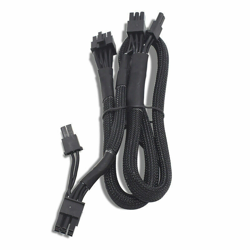 3pcs for Thermaltake toughpower xt-775w tpx-775m Dual 8pin Modular Adapter Cable