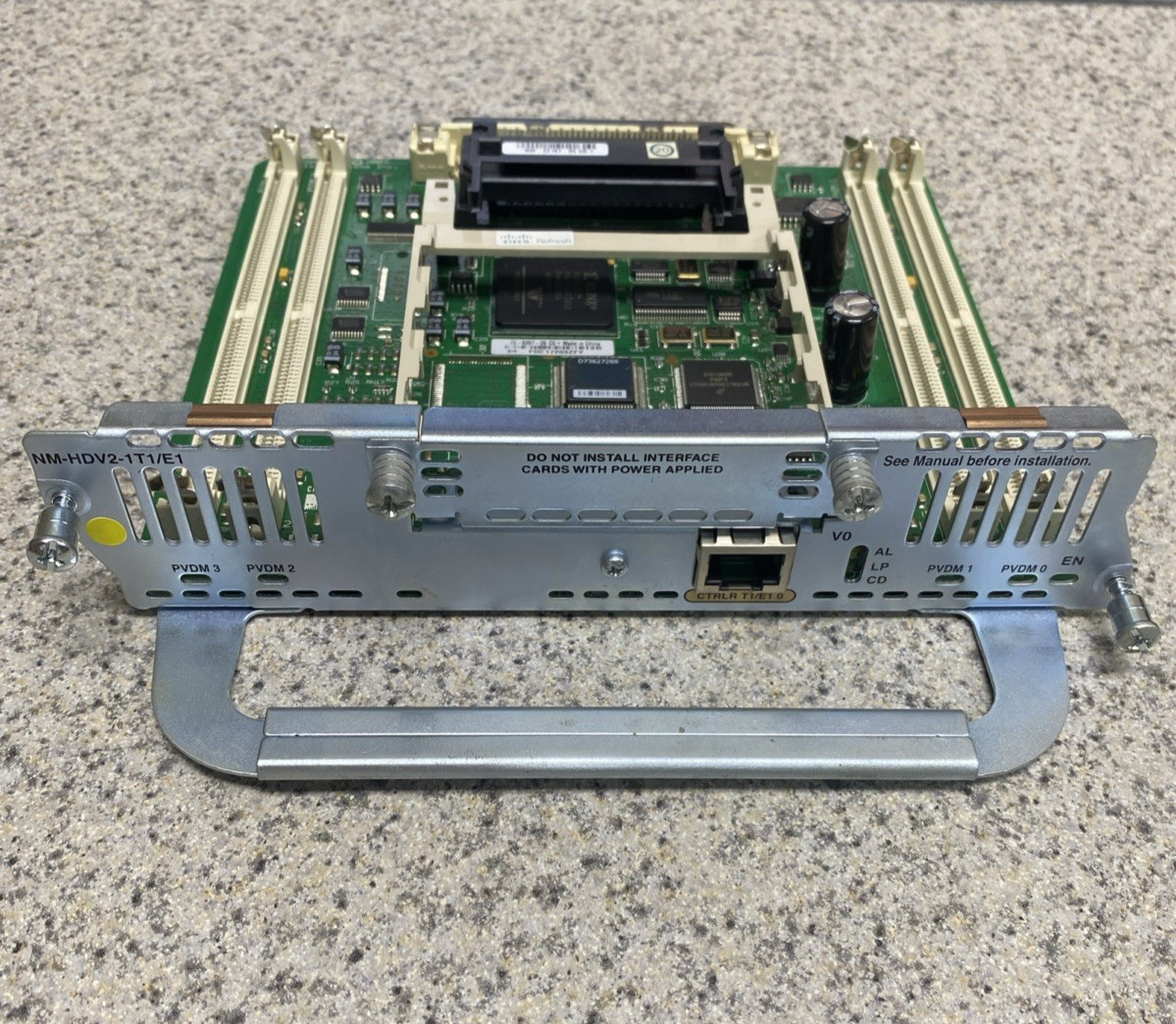 Cisco NM-HDV2-2T1/E1 2-Port T1/E1 High Density Voice Fax Network Module