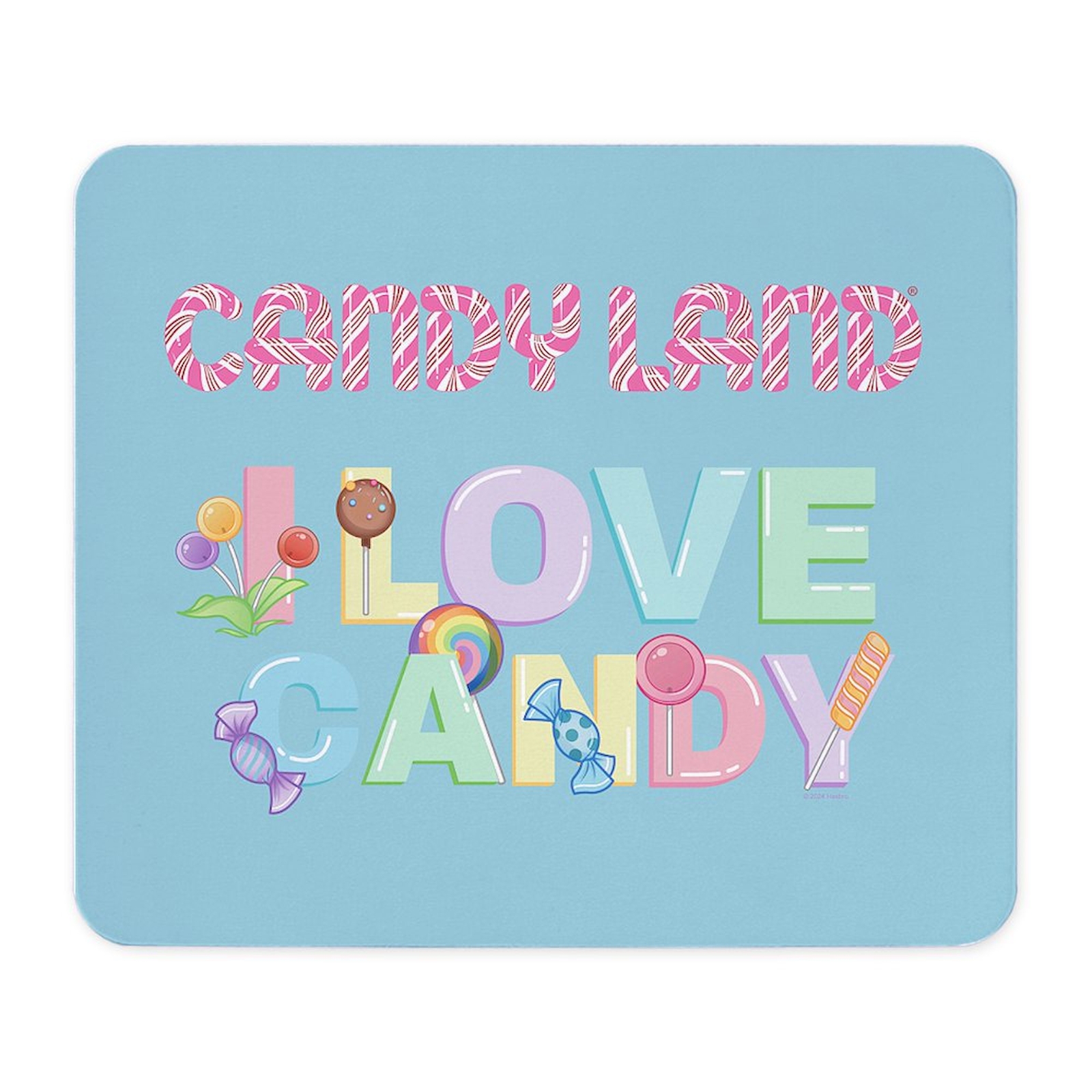 CafePress Candy Land I Love Candy Mousepad  (1203622191)
