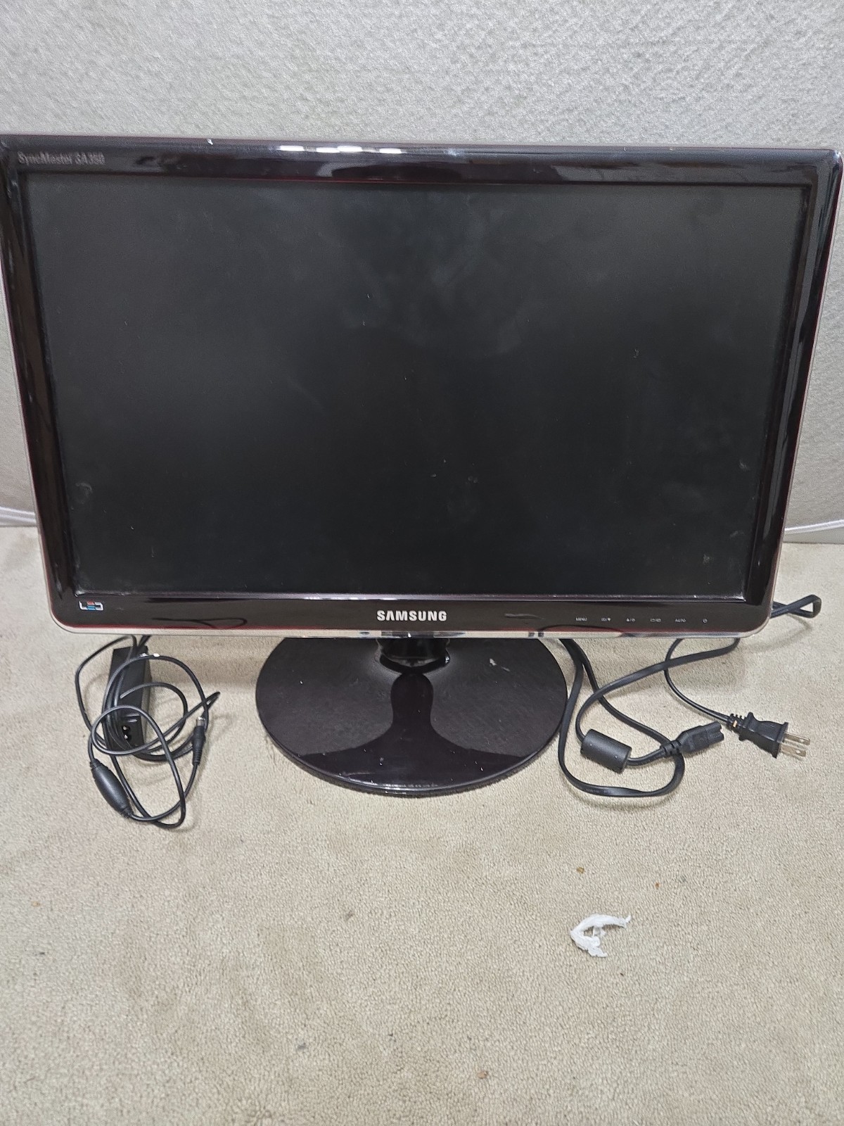 Samsung SyncMaster SA350 23" Glossy Black Good Condition With Power Cord