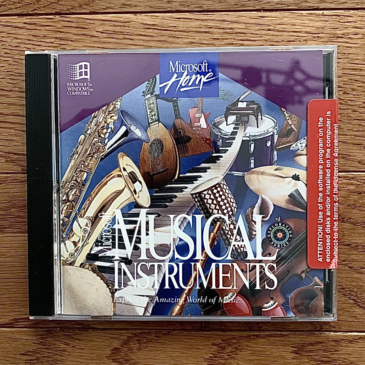 Microsoft Musical Instruments New in Original Sealed CD Case