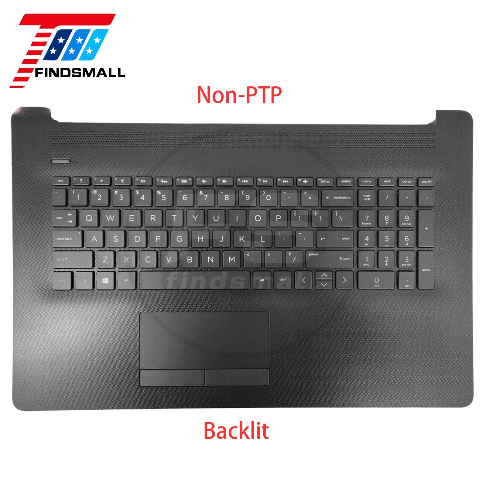 New HP 17BY 17-BY 17-CA 17Z-CA 17T-BY Palmrest w/Backlit&Touchpad Matte Surface