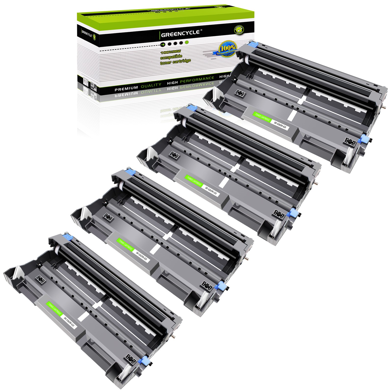 4PK DR620 Drum for Brother DR-620 DCP-8050DN 8085DN HL-5370DWT 5380DN MFC-8880DN