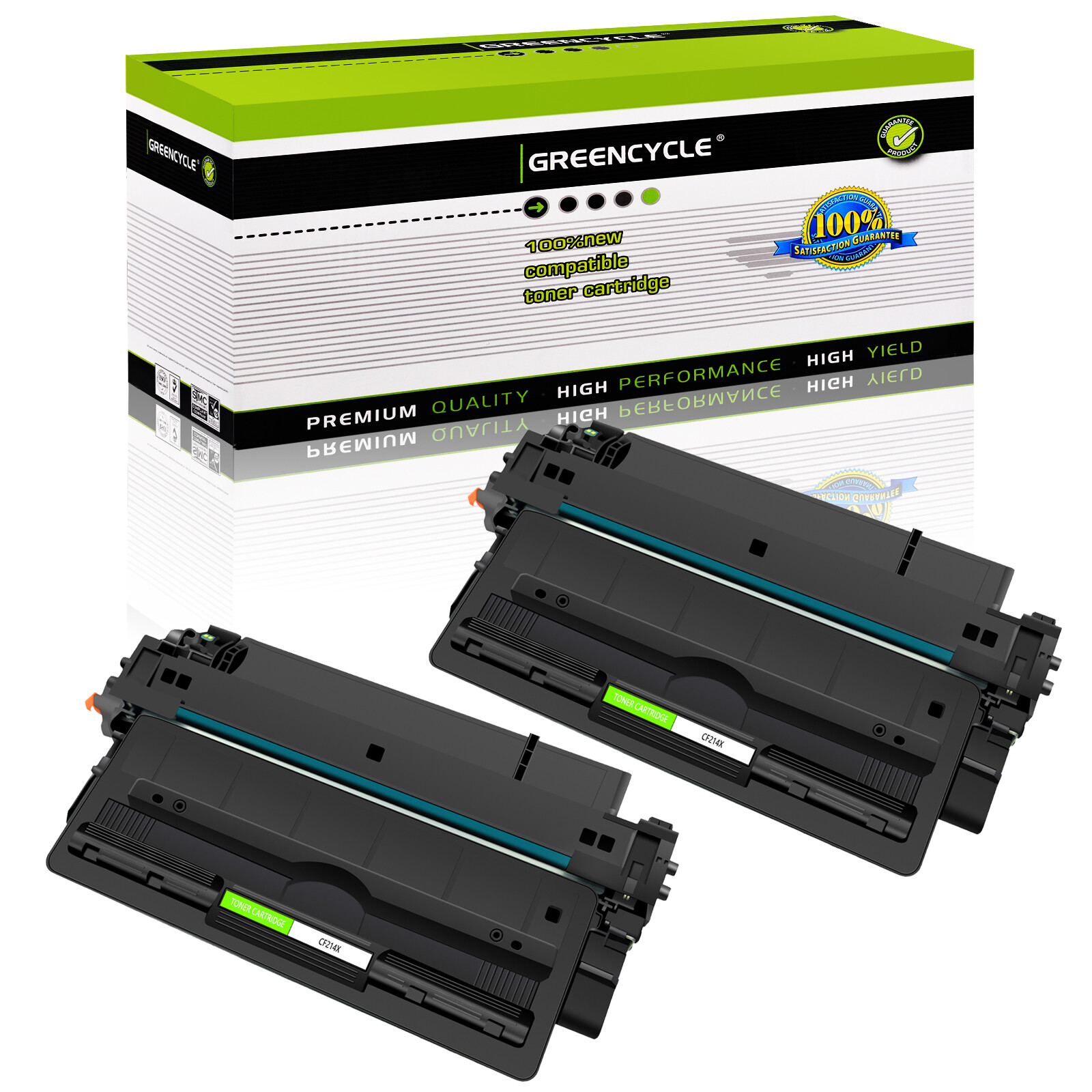 2PK CF214X 14X Toner Fits for HP LaserJet 700 M712n M725z MFP M725dn M725f M725z