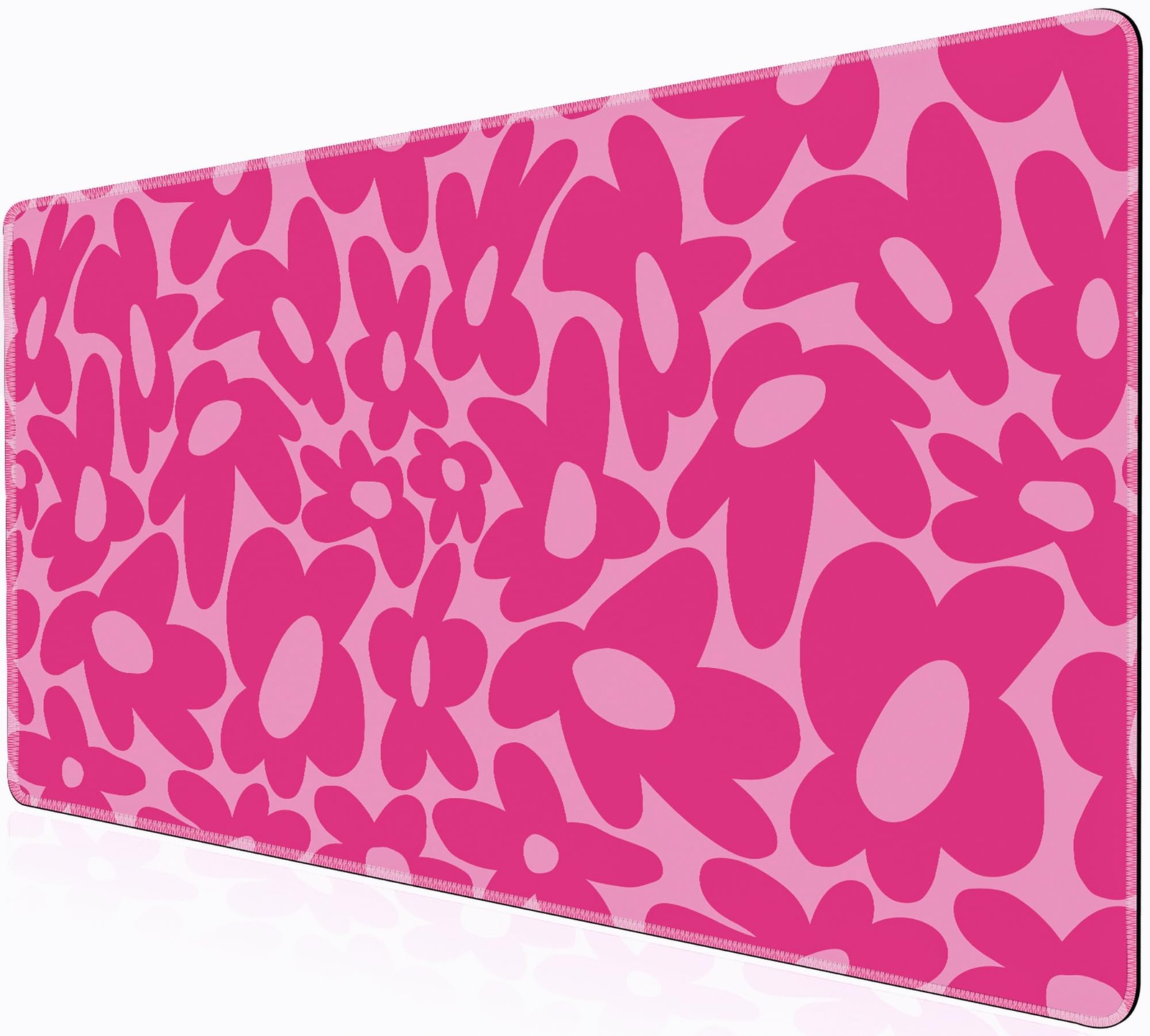 Pink Gaming Pad Large Desk Mat 35.4x15.7in XXL Mousepads