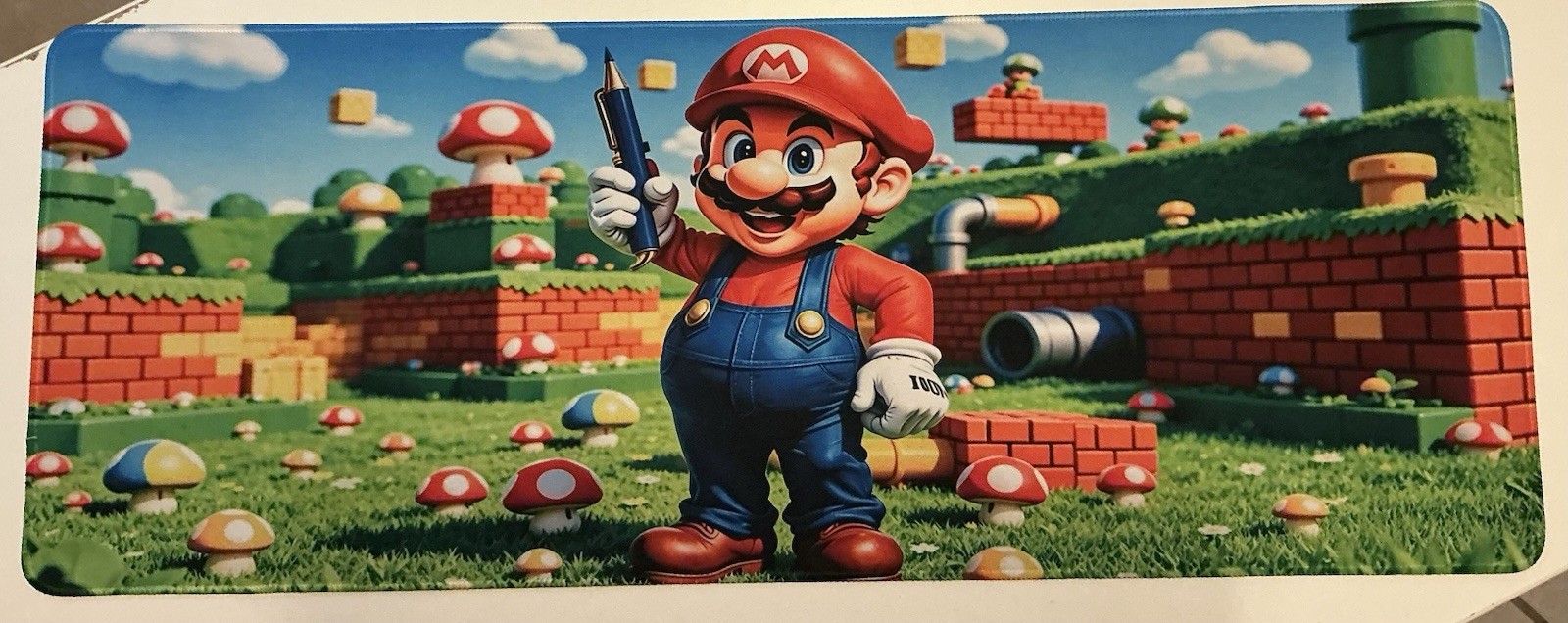 Super Mario Brothers Large desk Mat 