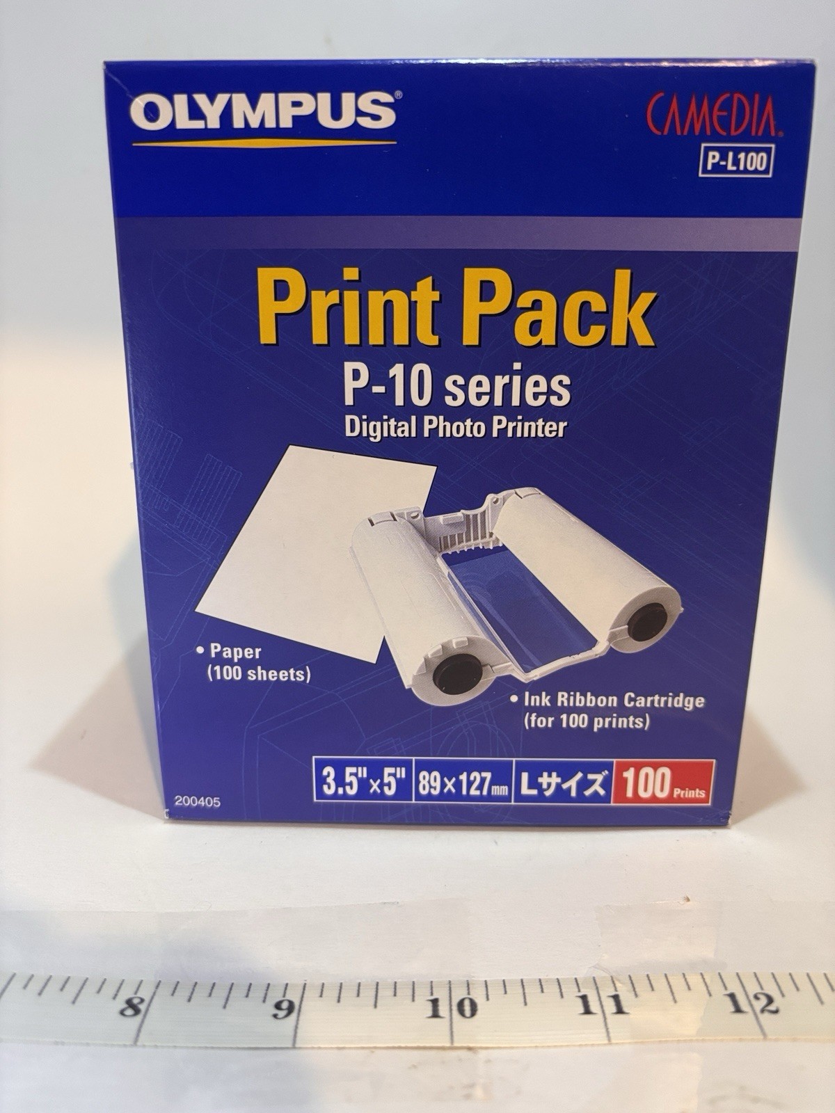 New Olympus Camedia P-P100 4x6 100 Prints Digital Photo Printer Worn Package
