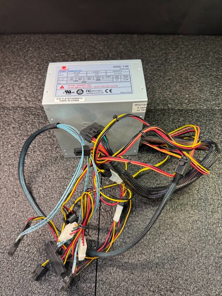 COOLMAX V-400 JD-450-V-400 400W Power Supply