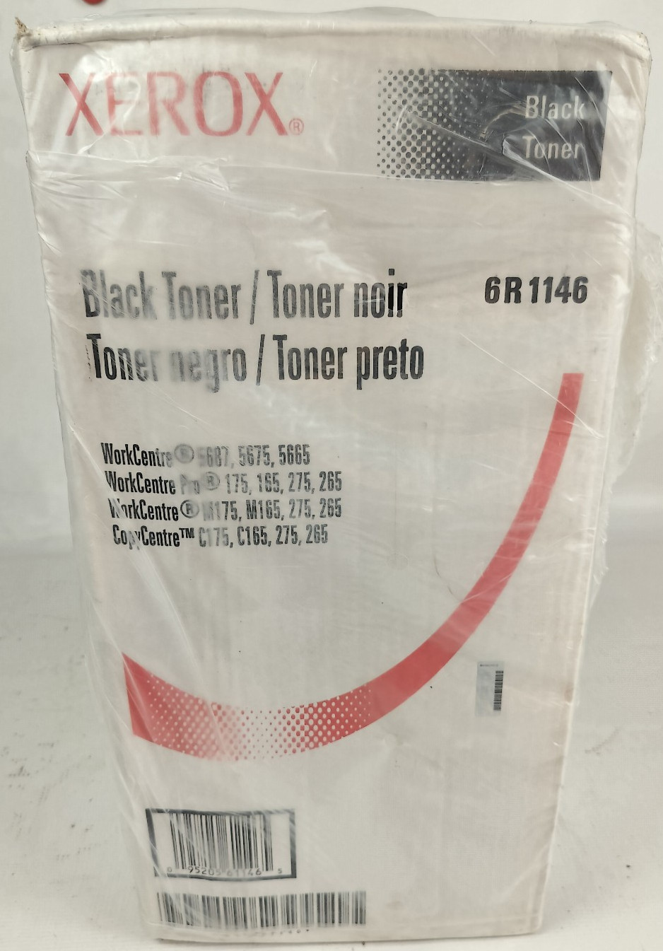 NEW Genuine Xerox 006R01146 2 PACK Black Toner Cartridge w/ Waste Toner Bottle