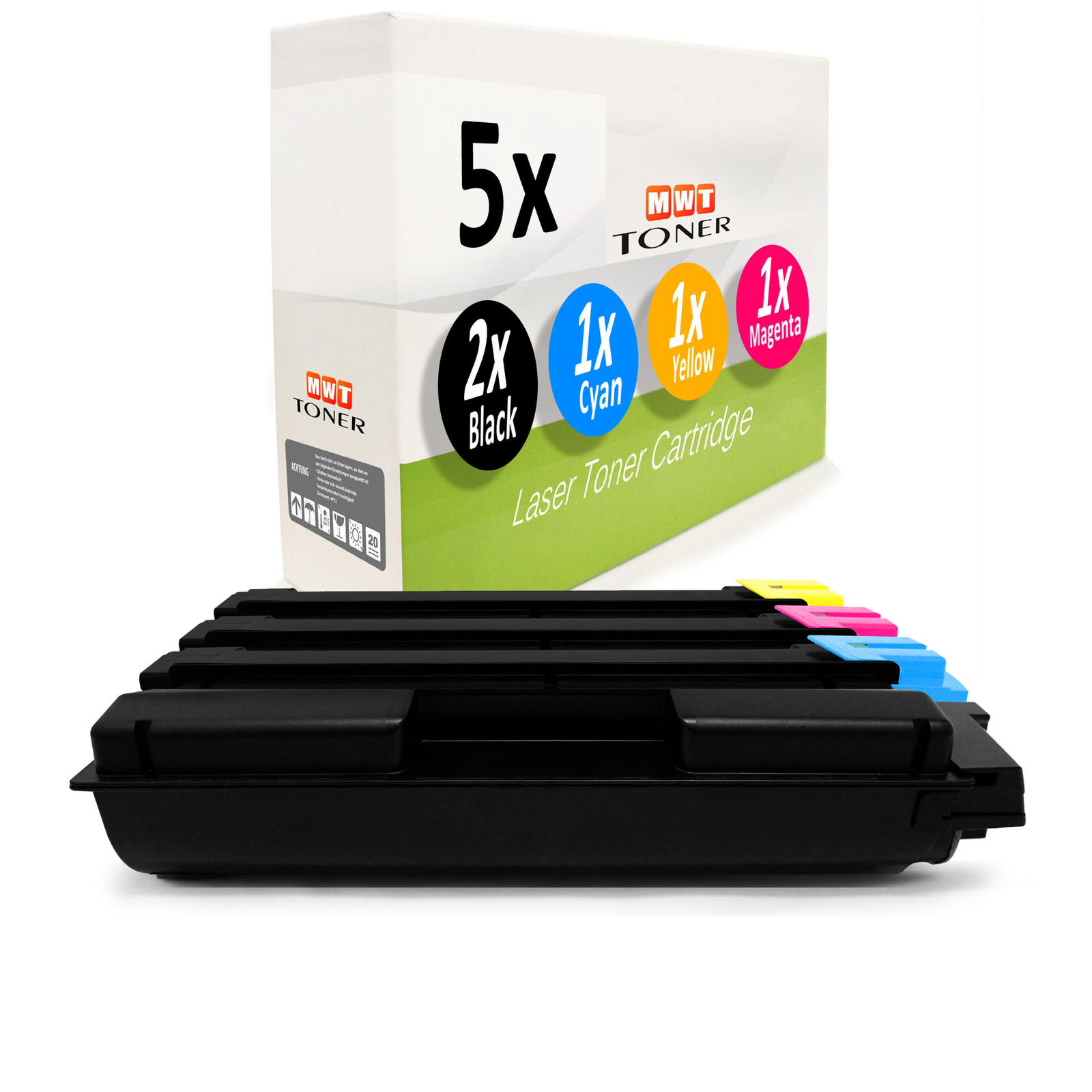 5x MWT Compatible Utax P-C 3060MFP Toner Cartridge XL 5,000/7,000 Pages