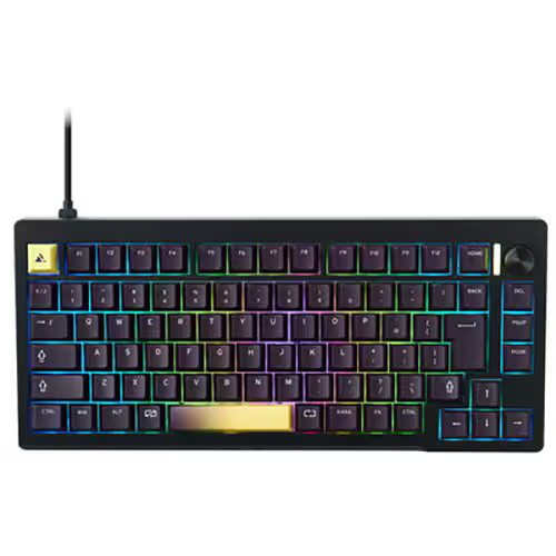 ULTRA PLUS UP Trigger CNC 75% Gaming Keyboard Black UP-MKGA75MTL-RT-J/B JDMPS