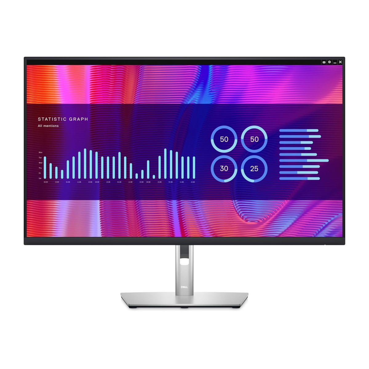 Dell W126713327 0DELL-P3223DE 32 USB-C Hub Monitor DELL P Series P3223DE, 80 ~E~