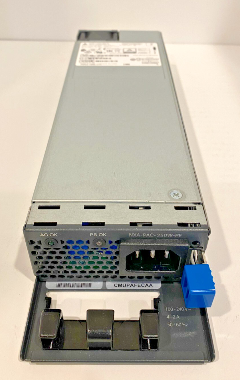 Cisco Nexus 350W Switch Power Supply Module NXA-PAC-350W-PE Port Side Exhaust