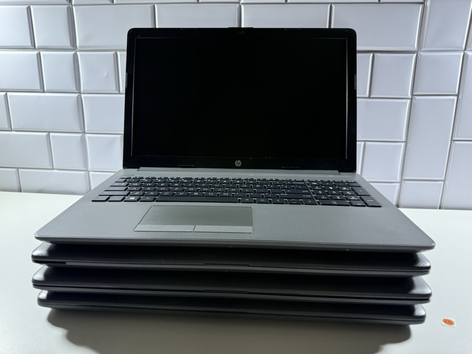 Lot Of 4 HP Notebook 255 G7 15.6" FHD Athlon Silver 3050U 2.3Ghz No Ram/Ssd Gray