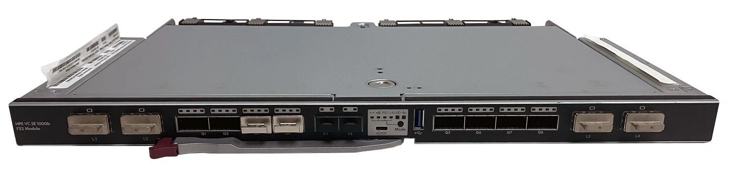 HPE VC SE 100Gb F32 Module for Synergy 879438-001 867796-B21 25/50/100Gb