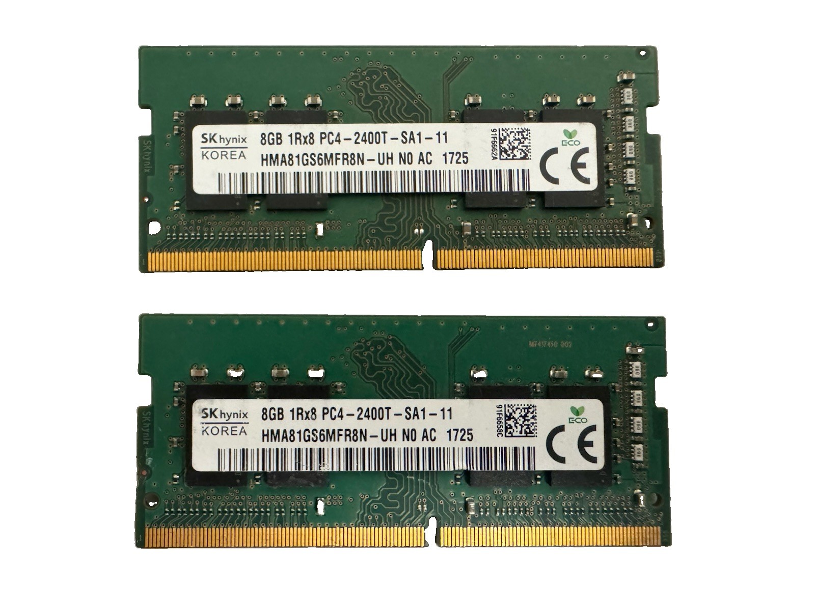 SK Hynix 8GB 1Rx8 PC4-2400T-SA1-11 SODIMM Laptop Memory RAM