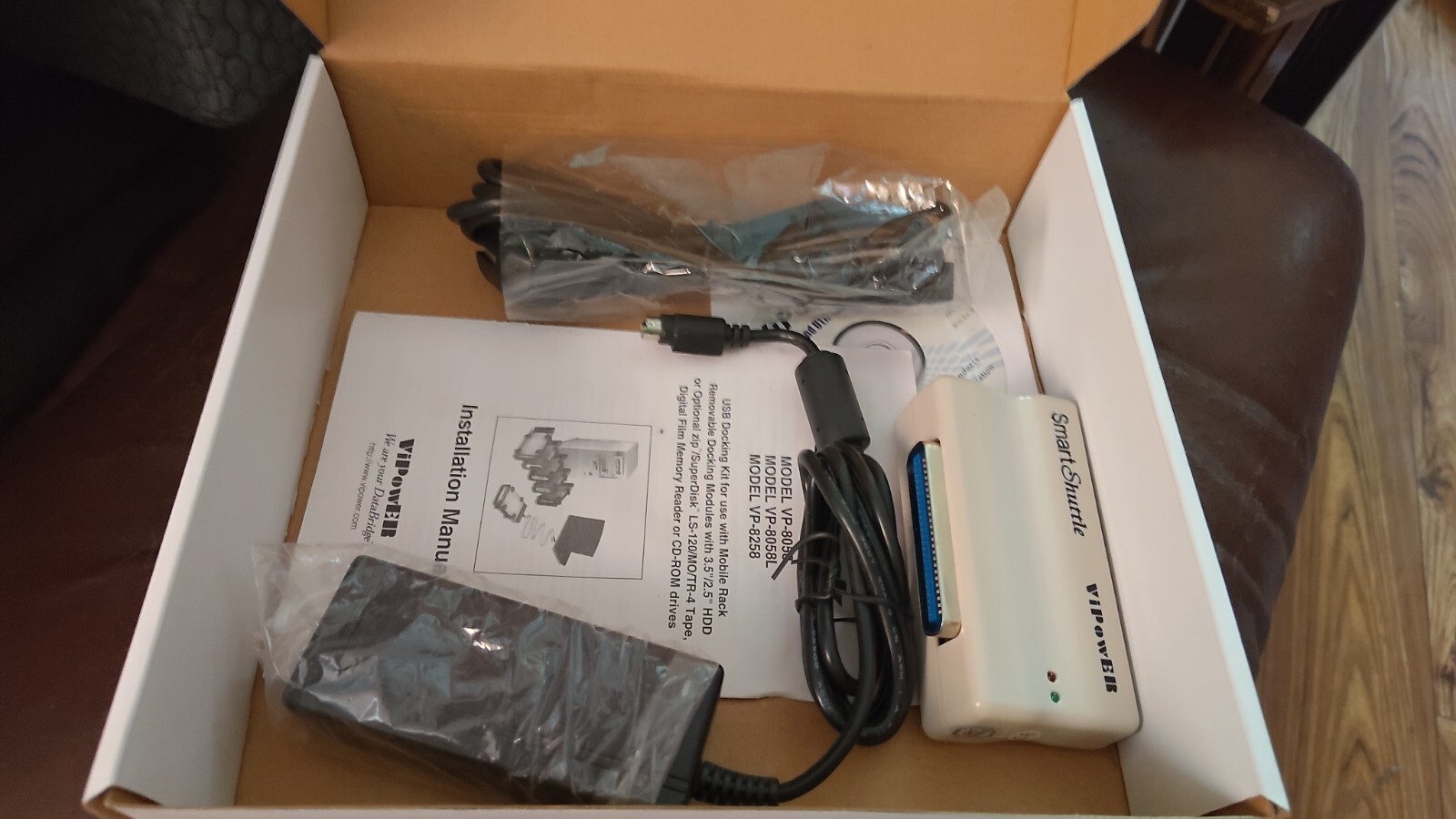 Vipower  Smart Shuttle USB dock for IDE Centronics 50 pin hdd racks +SmartCable