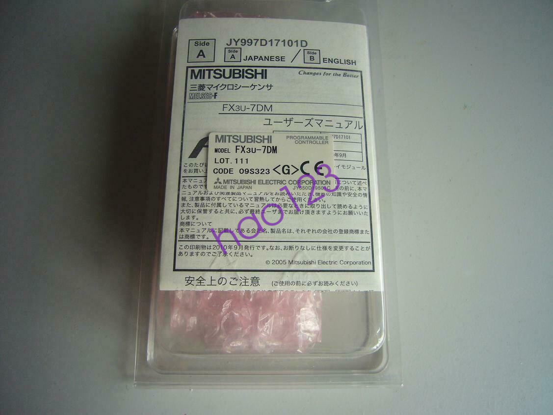 1PC Mitsubishi New PLC Display Module FX3U-7DM DHL/FedEx