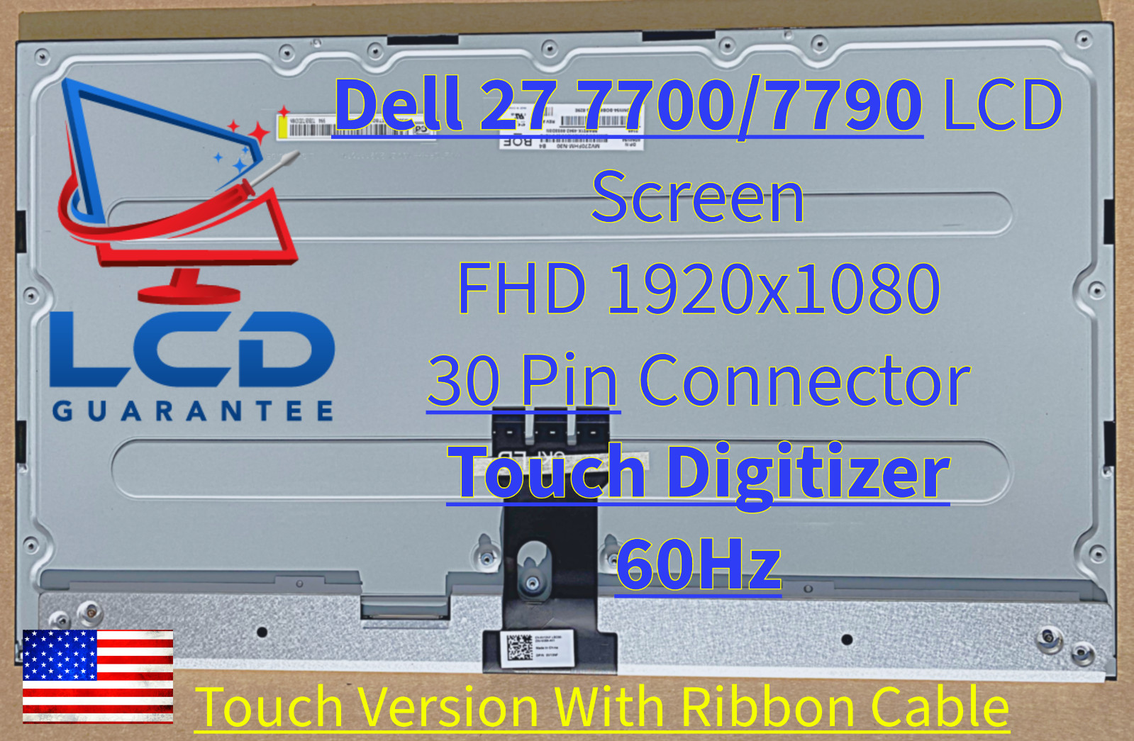 Dell Inspiron 27 7700/7790 27" Borderless LCD Screen All-in-One Touchscreen FHD