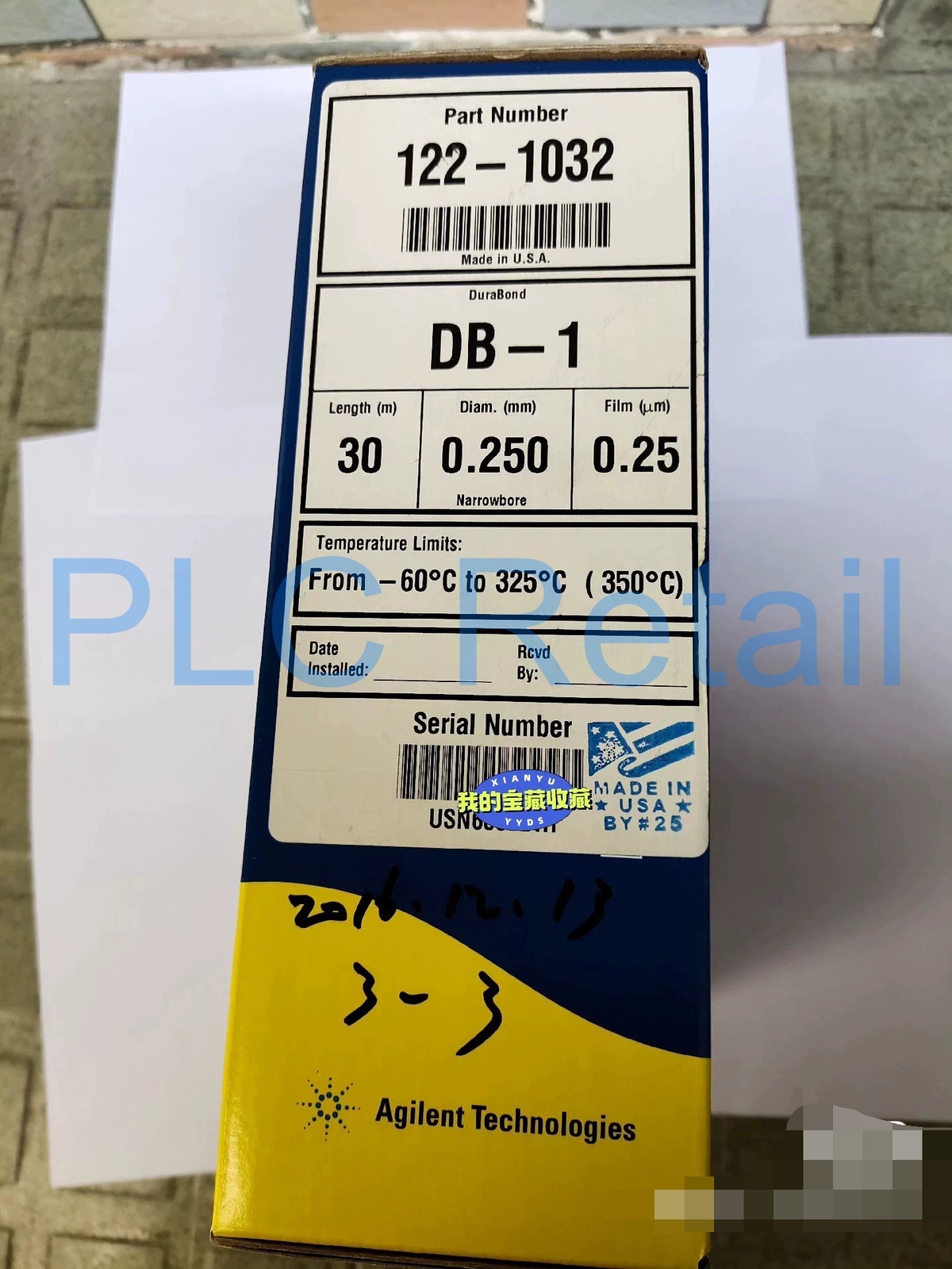 1PCS NEW Agilent capillary column 122-1032 FedEx or DHL