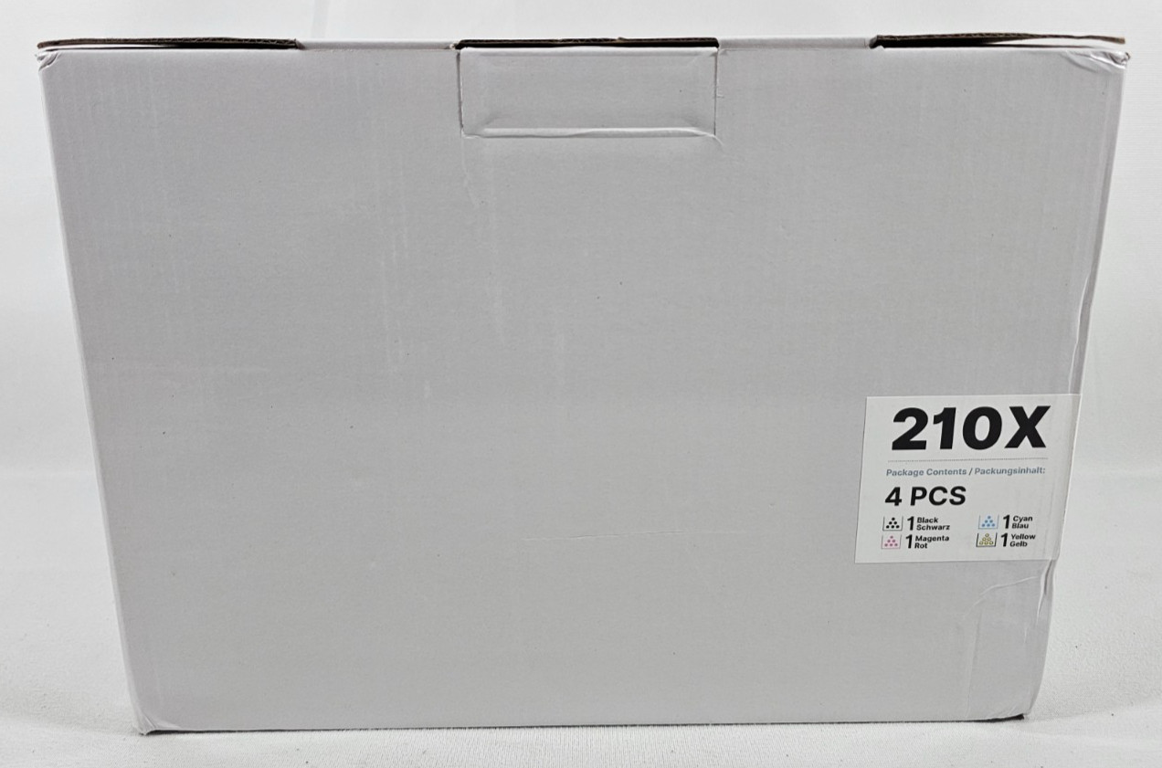 For HP 210X 210A 4x Toner Cartridge Black Cyan Magenta Yellow LaserJet Pro MFP