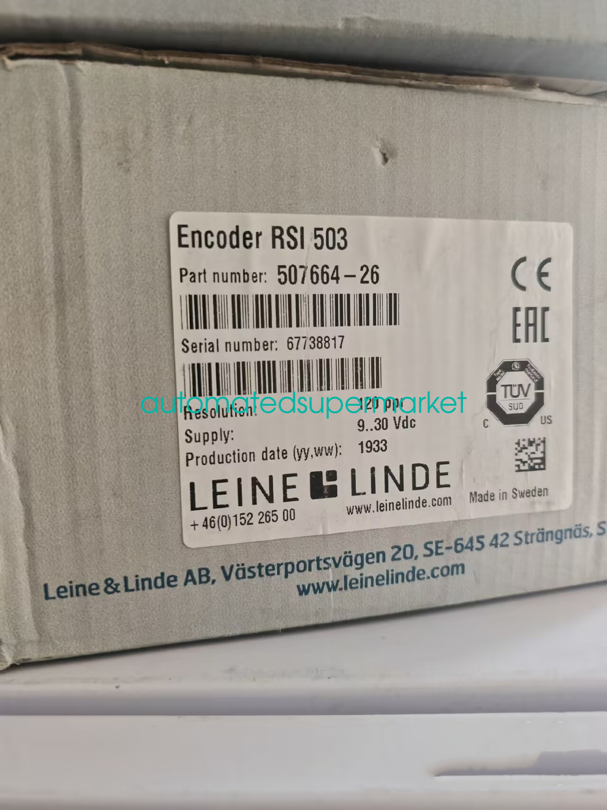 1PC NEW LEINE&LINDE RSI503 507664-26 encoder Shipping by DHL/FedEX