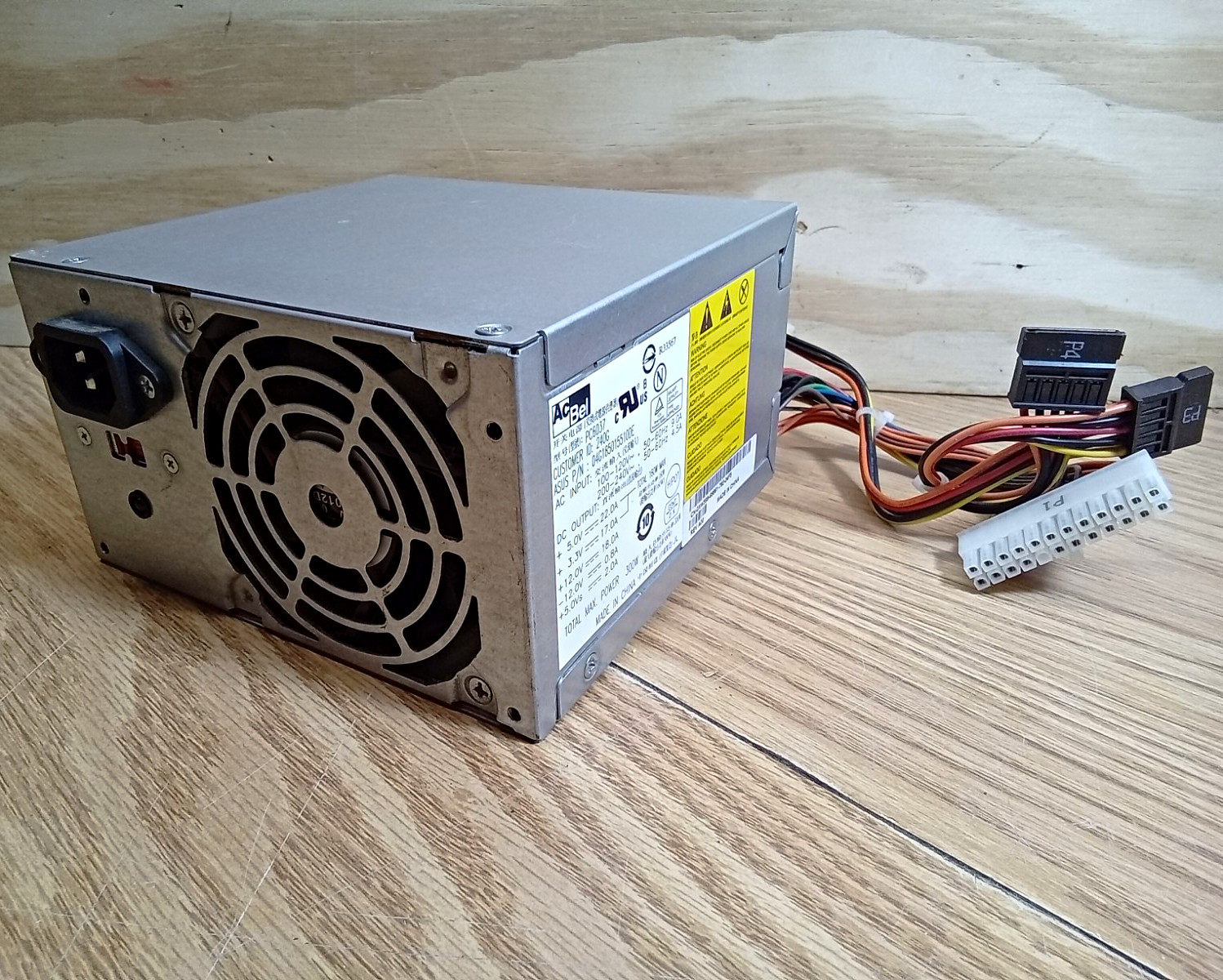 AcBel PC6037 300W ATX Power Supply PSU for ASUS 04G185015510DE
