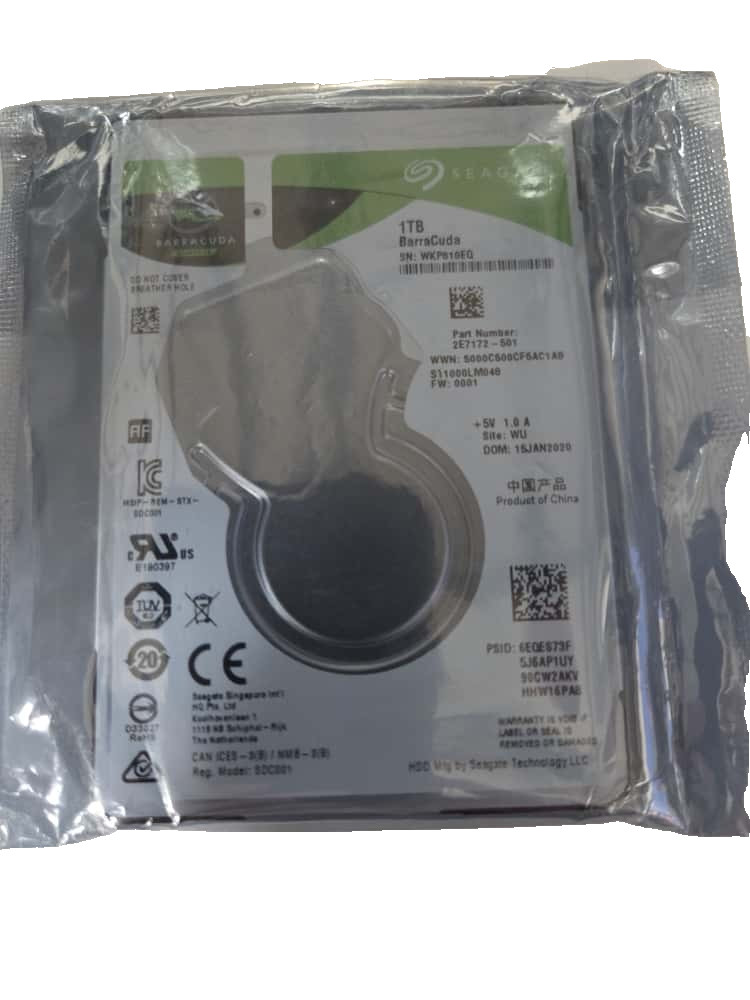 Seagate Barracuda 1TB 2.5" Internal Hard Drive (2E7172-501) –