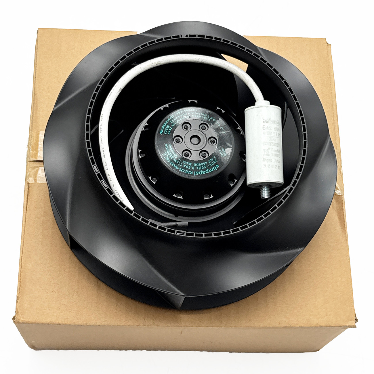 Brand New  R2E225-RA92-15 230V Ebmpapst Turbo Centrifugal Fan Air Purifier Fan