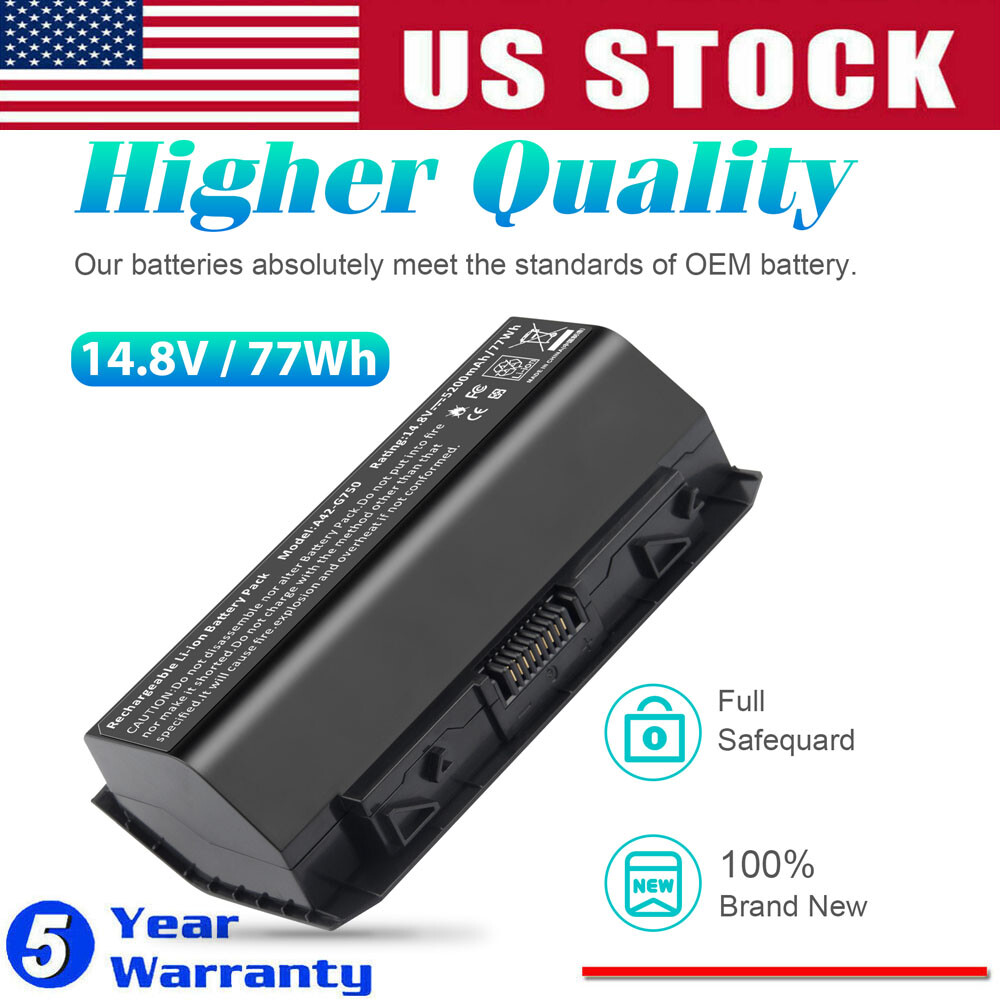 A42-G750 Battery for ASUS G750 ROG G750J G750JM G750JW G750JX G750JS Series 88Wh