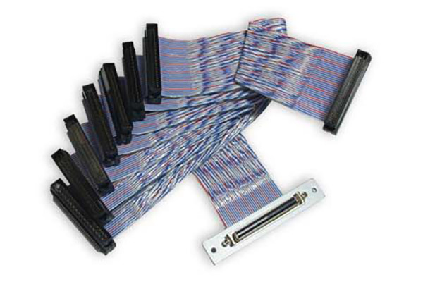 Ultra SCSI Twist-N-Flat 68-Pin LVD 7x Int. and 1x ext. 64-Inch SCSI Cable