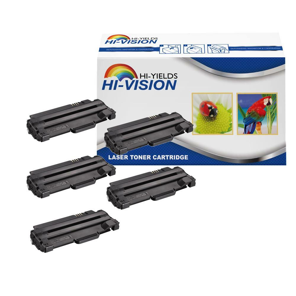 5 pk 1130 Toner Cartridge for Dell 1130 n 1133 1135 1135n Printer 
