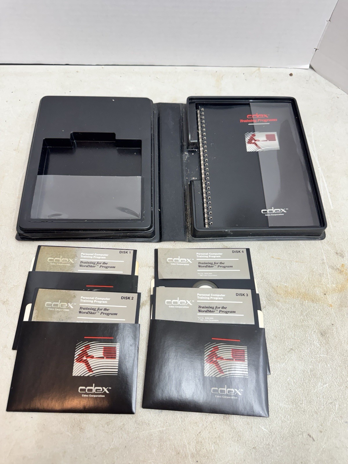 cdex training program training for wordstar program floppy disks