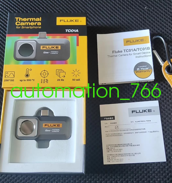 FLUKE TC01A Brand newAC/DC Smartphone infrared thermal imager Via Fedex / DHL