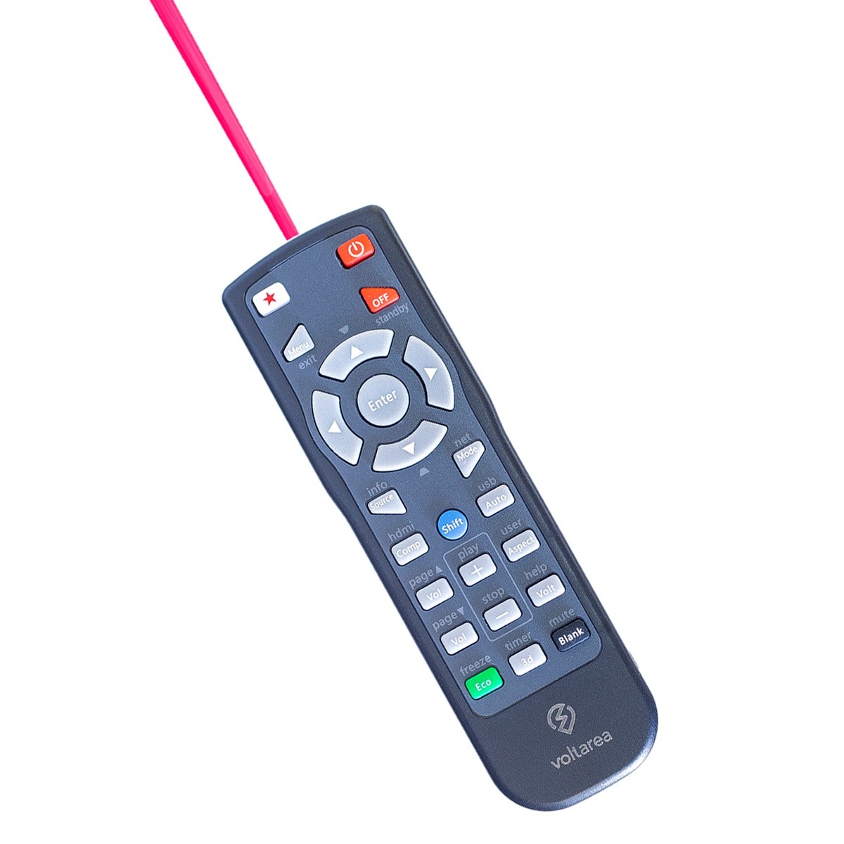 Remote Control For NEC LT220 LT240 LT240K LT245 projector with Laser Pointer
