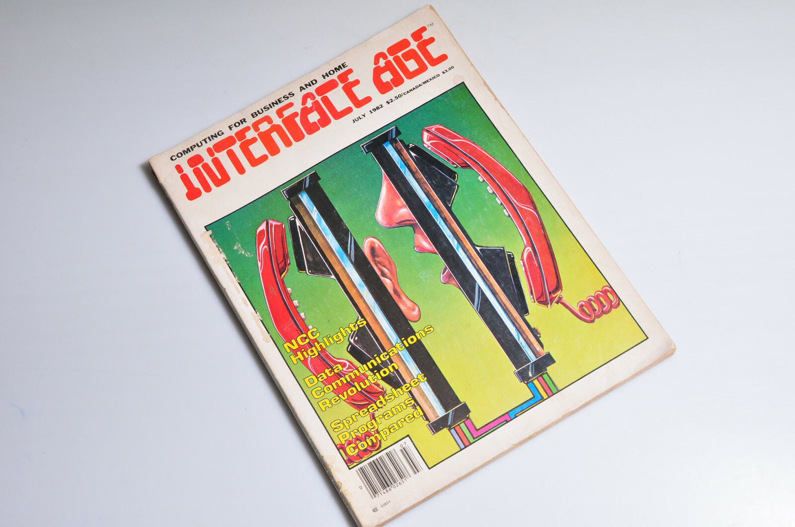INTERFACE AGE MAGAZINE VINTAGE JULY 1982 RARE 