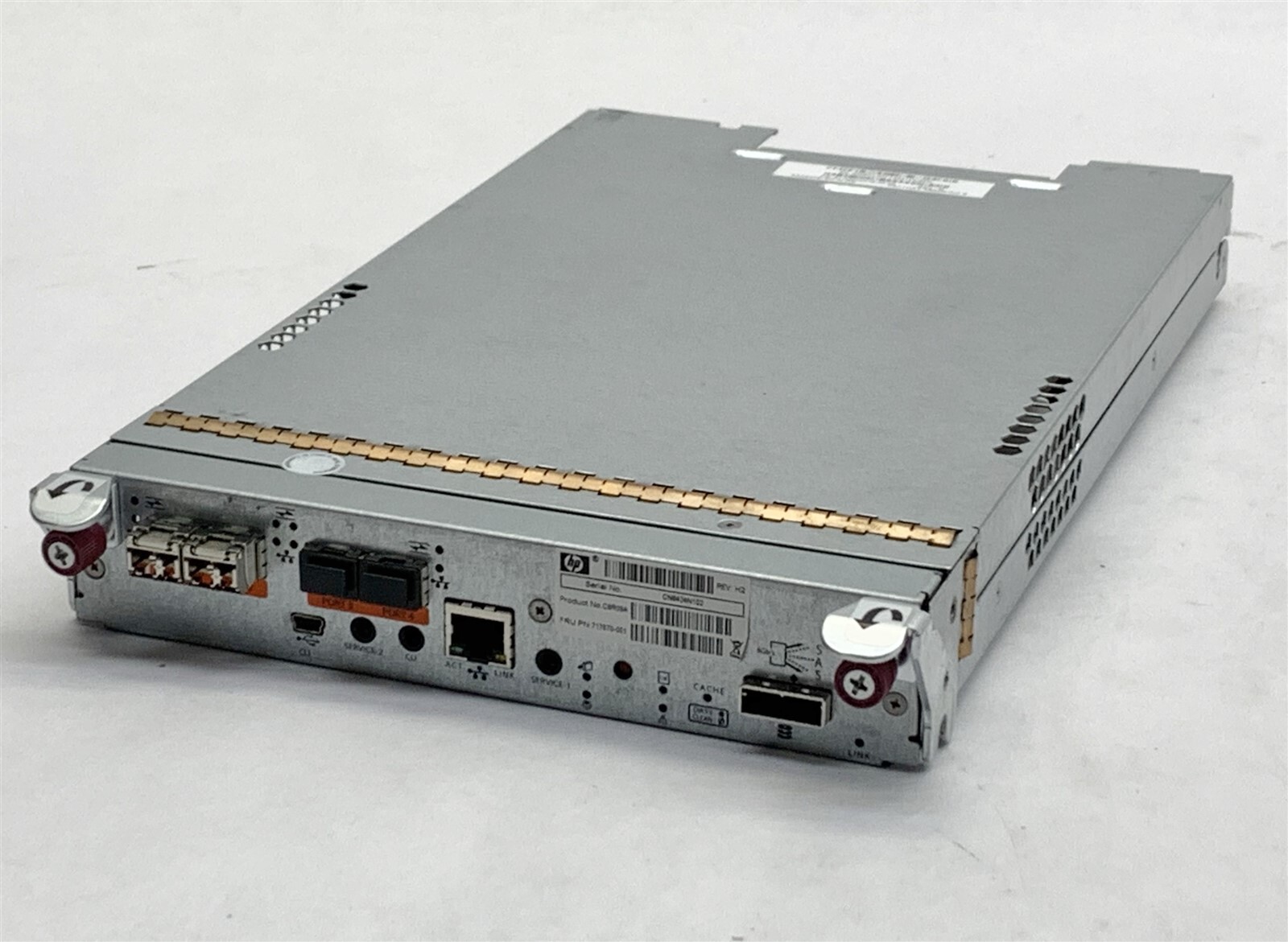HP HPE MSA 2040 10GbE iscsl 8Gbps 16Gbps FC SAN Controller C8R09A 717870-001