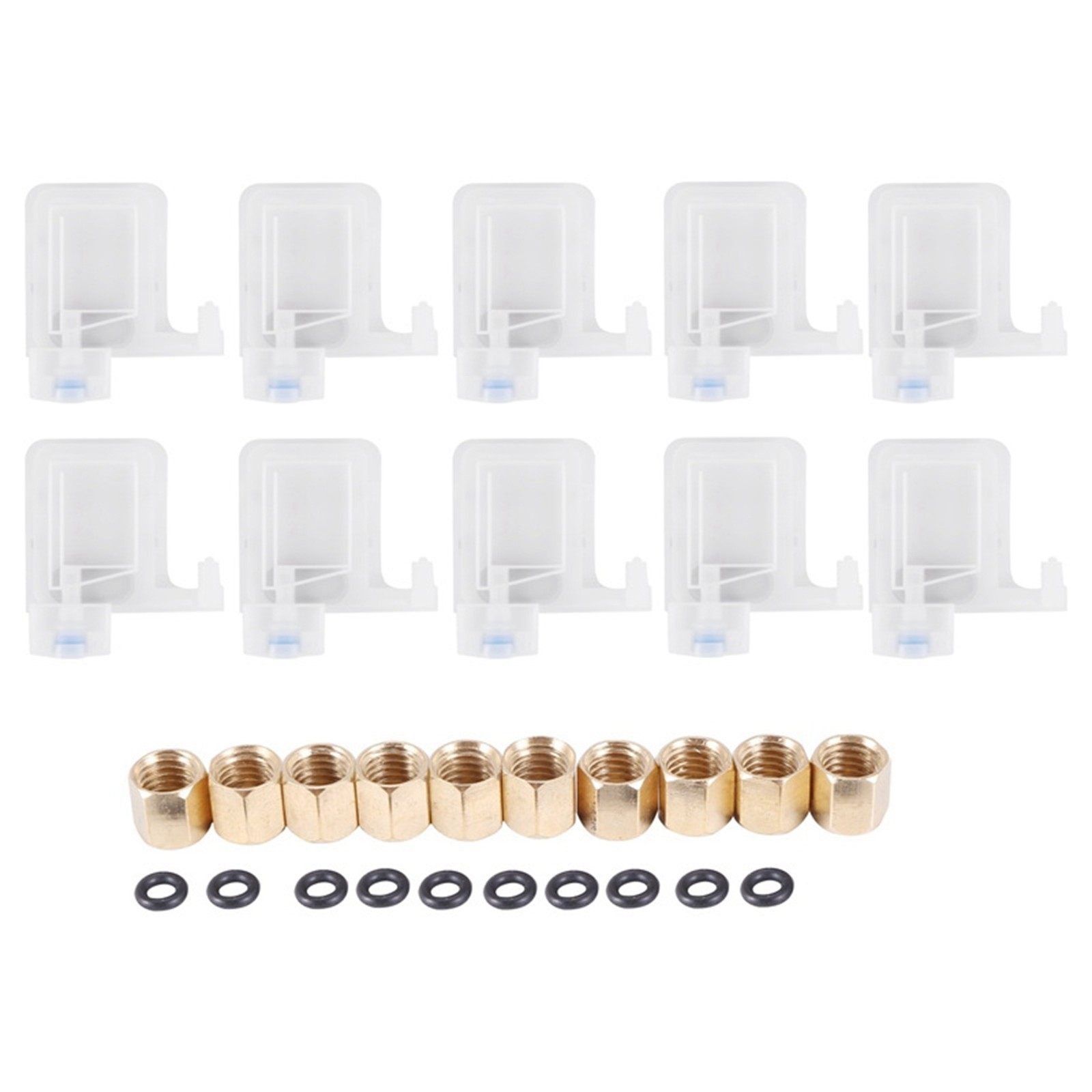 10PCS Eco Solvent Printer Ink Damper Dx5 Printhead Dumper for  Print Head7689