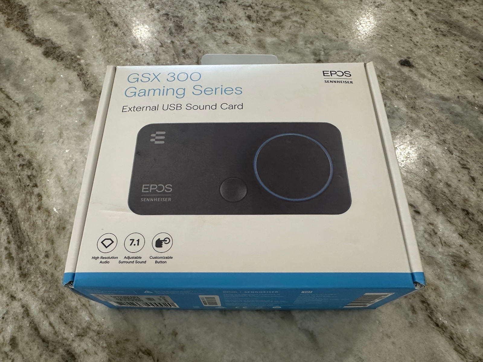 EPOS Sennheiser GSX 300 Gaming External Sound Card Black