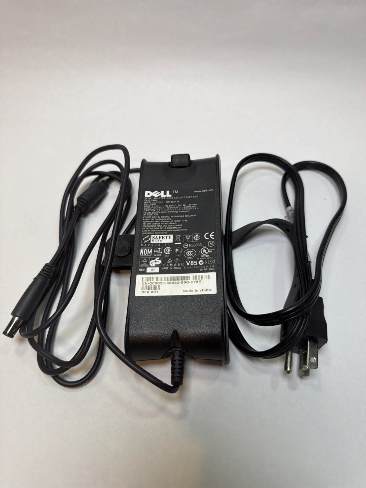 LOT OF 20OEM Dell Latitude 90W Laptop Adapter Charger ADP-90AH B