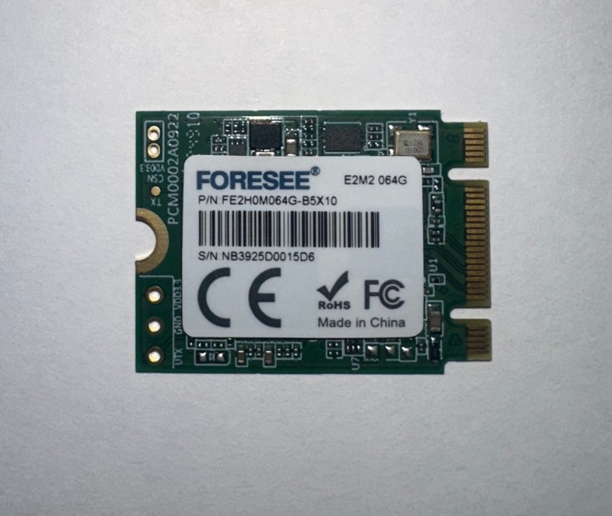 OEM Genuine Steamdeck Original FORESEE EMMC 64GB SSD Solid State Drive
