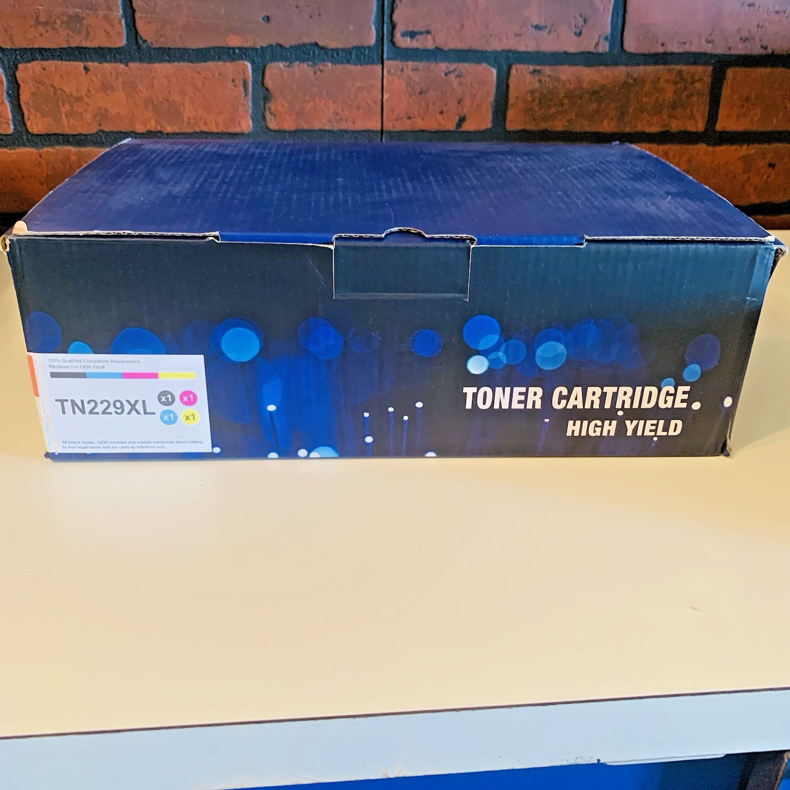 4 Pack TN229XL TN229 Toner Compatible Brother High Yield Toner Cartridge
