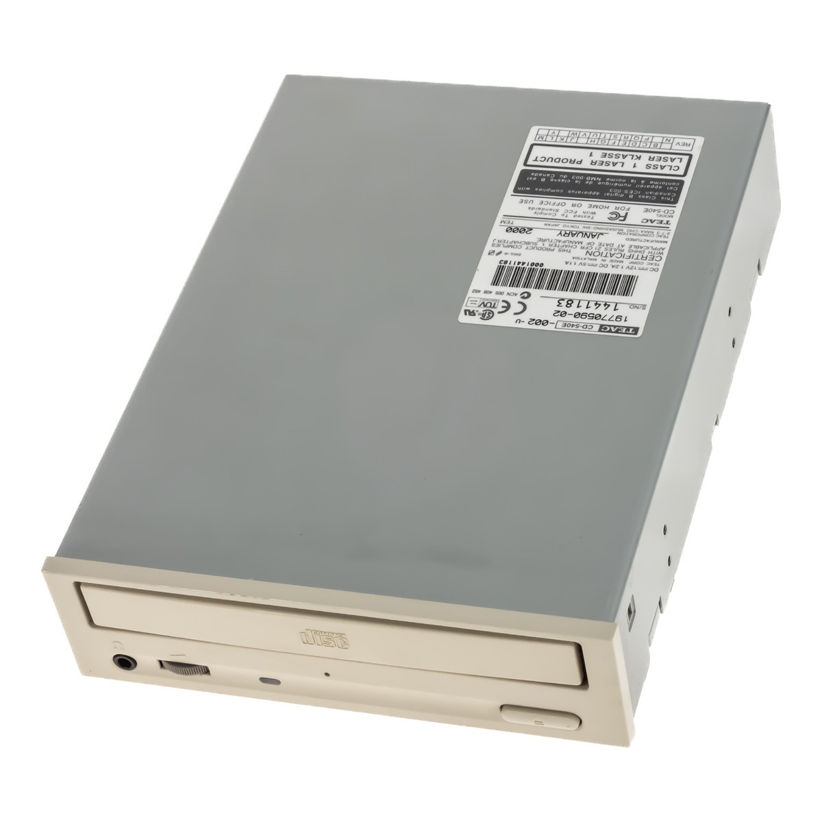 Internal Drive TEAC CD-540E-002 CD-ROM READER IDE 5.25 inch