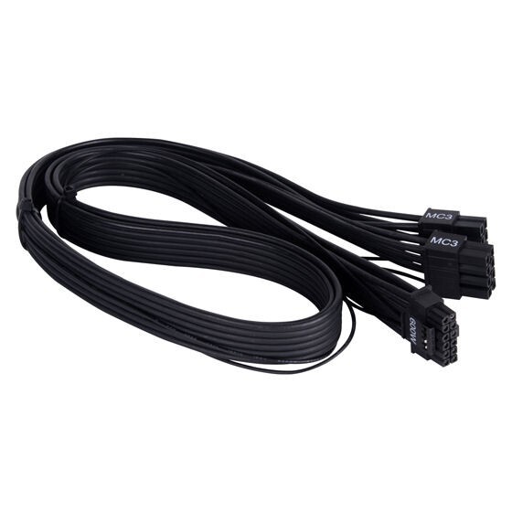Silverstone SST-PP14-EPS 2 x EPS 8Pin to 12+4Pin PCIe Gen5 Cable