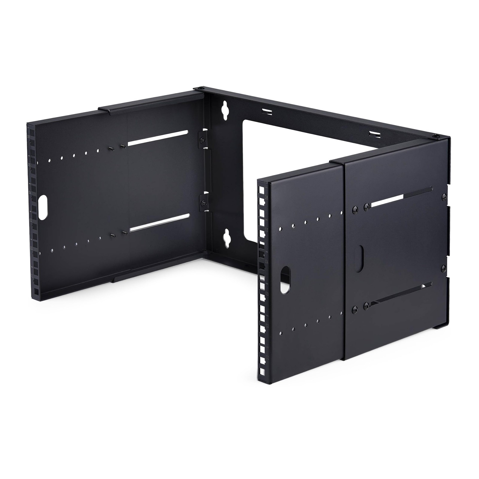 StarTech 6U 2-Post Wall-Mount Rack, Adjustable Depth, 88lb (WALLMOUNT6-HAF) |...