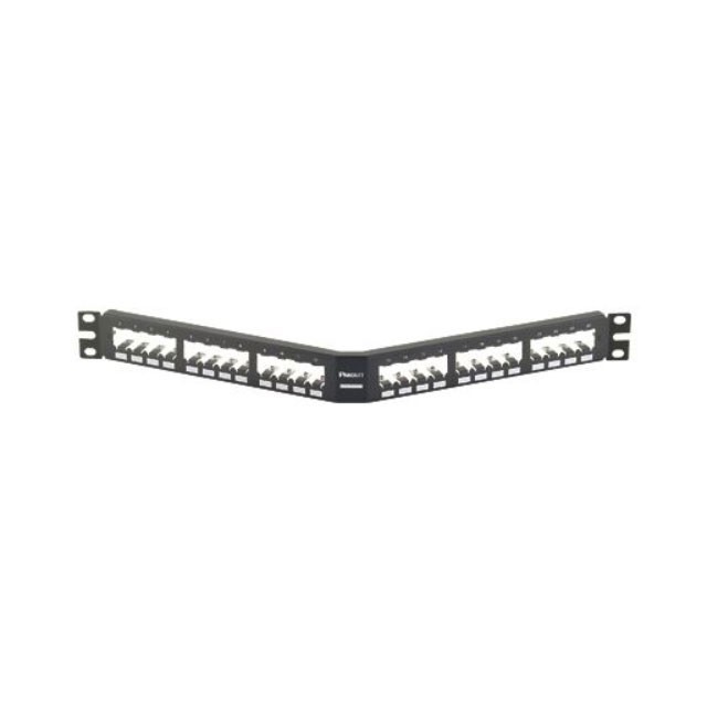 Panduit Mini-Com CPA24BLY 24-Port Angled Patch Panel