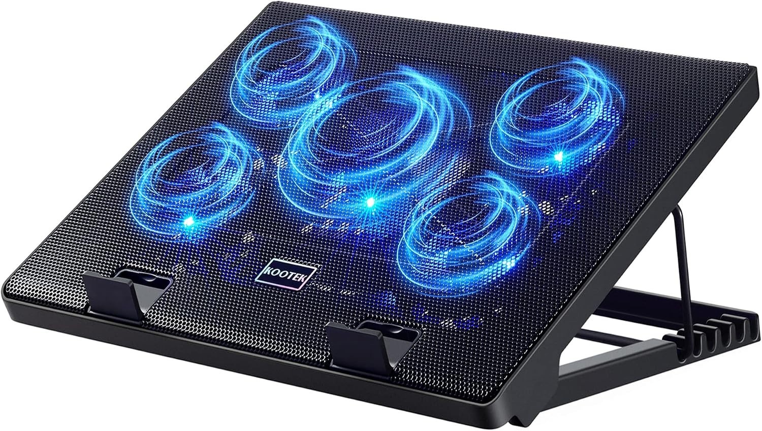 High-Performance Laptop Cooling Pad with 5 Fans for Ultimate Comfort & Cooling