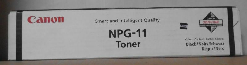 Canon NPG-11 Toner Black NP 6012 6112 6212 6312 6412 6512 6612 Original Box A1