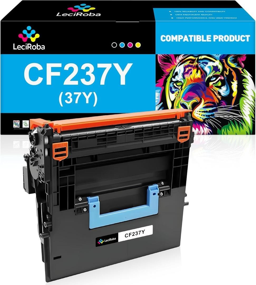 For HP 37Y CF237Y Black Extra High Yield Toner LeciRoba M608 M609 M631 M632 41K